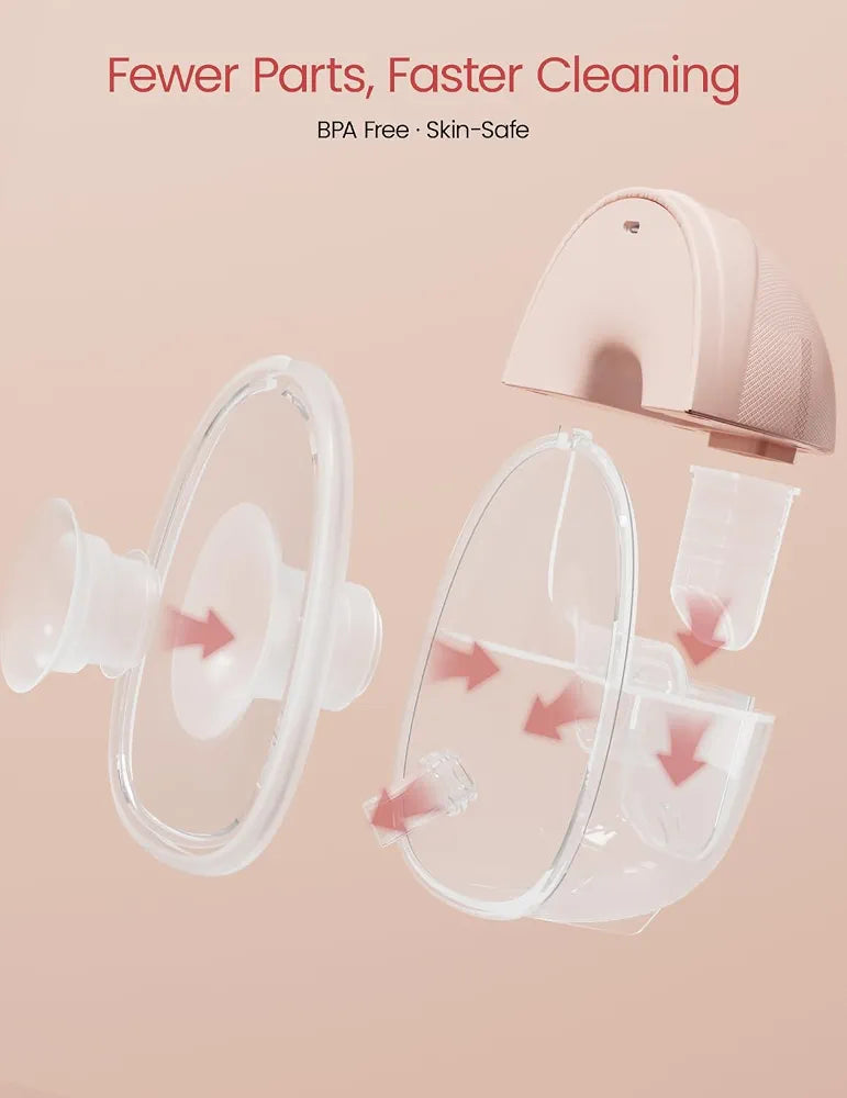 NCVI Double Wearable Breast Pump (Model 8111 - US Variant)