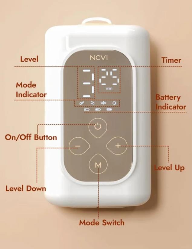 NCVI 8786 Wearable Breast Pump.