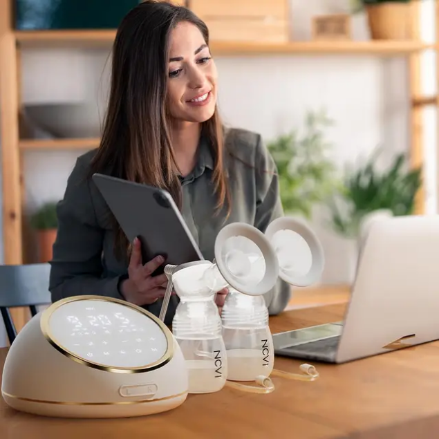 NCVI Electric Breast Pump F1 (8129) – Maximum Comfort & Hospital-Grade Efficiency.