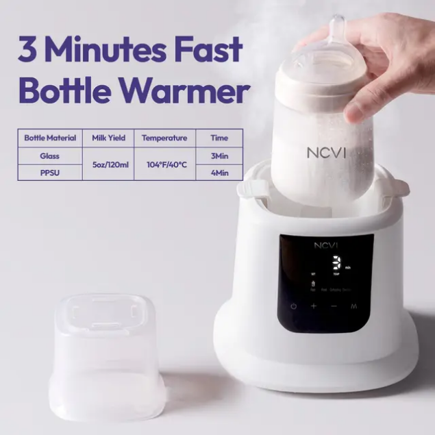 NCVI Single Bottle Warmer + Sterilizer.