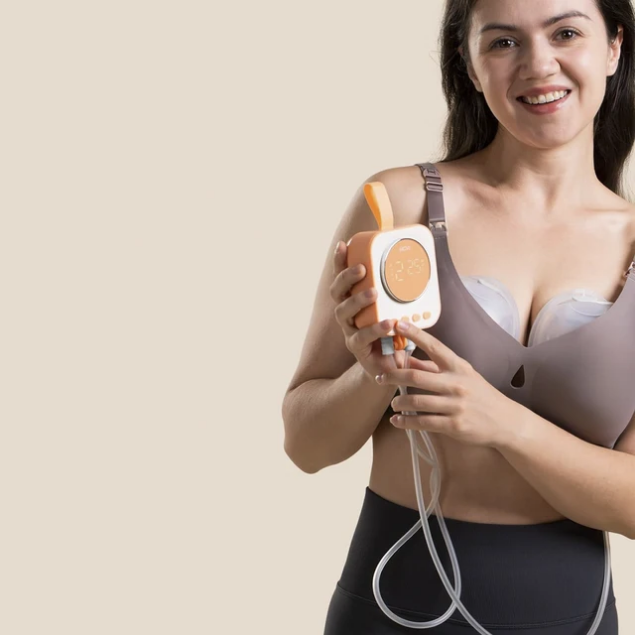 NCVI 8123 Wearable Double Electric Breast Pump.