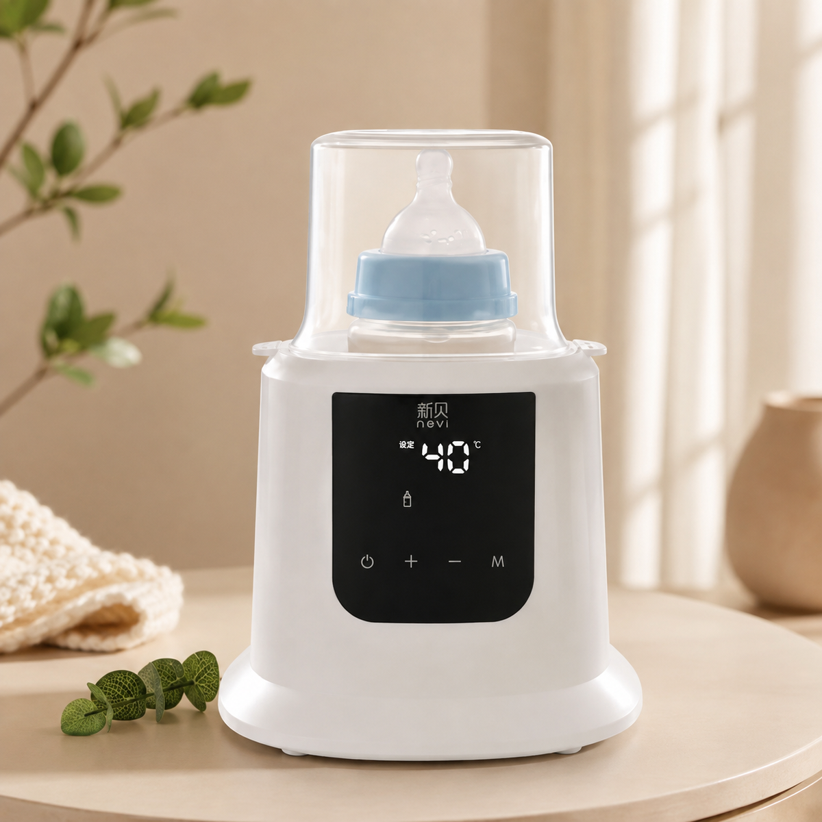 NCVI Single Bottle Warmer + Sterilizer.