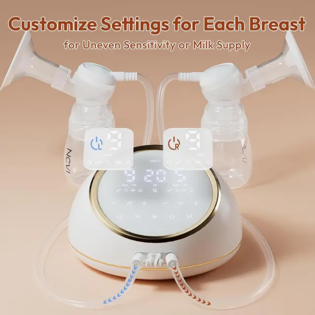 NCVI Electric Breast Pump F1 (8129) – Maximum Comfort & Hospital-Grade Efficiency.
