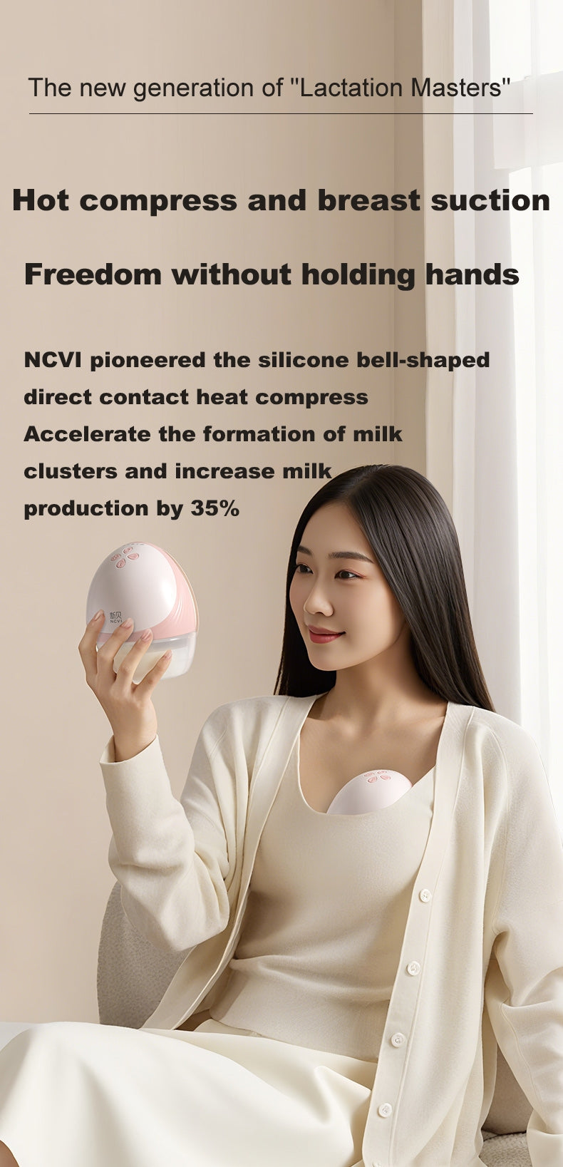NCVI 8161 Single Breast Pump