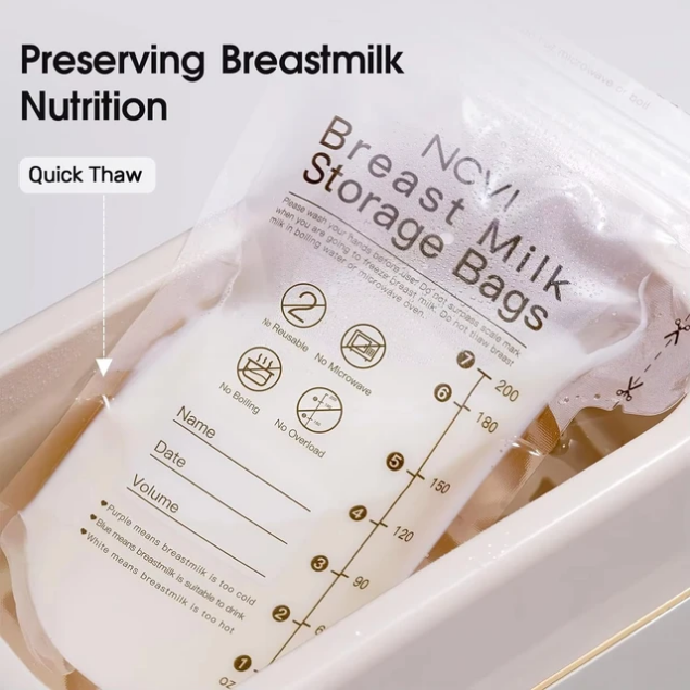 NCVI Breast Milk Storage Bags (90 Pcs)